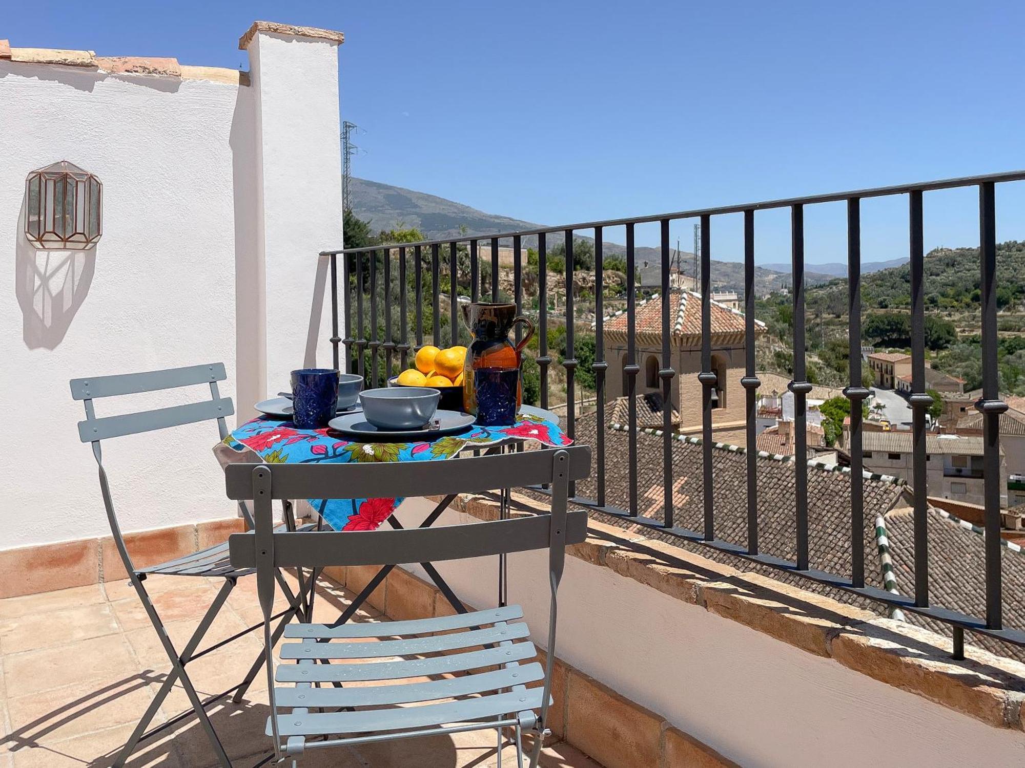 Stunning Spanish White Village Home Private Pool Stunning Views Saleres Luaran gambar